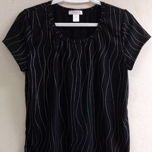 🍍Honey & Lace Holiday Shirt SZ M